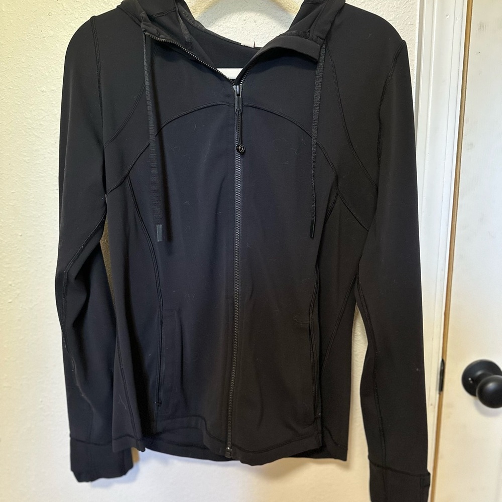 Lululemon Athletica Charcoal Zip-Up Jacket
